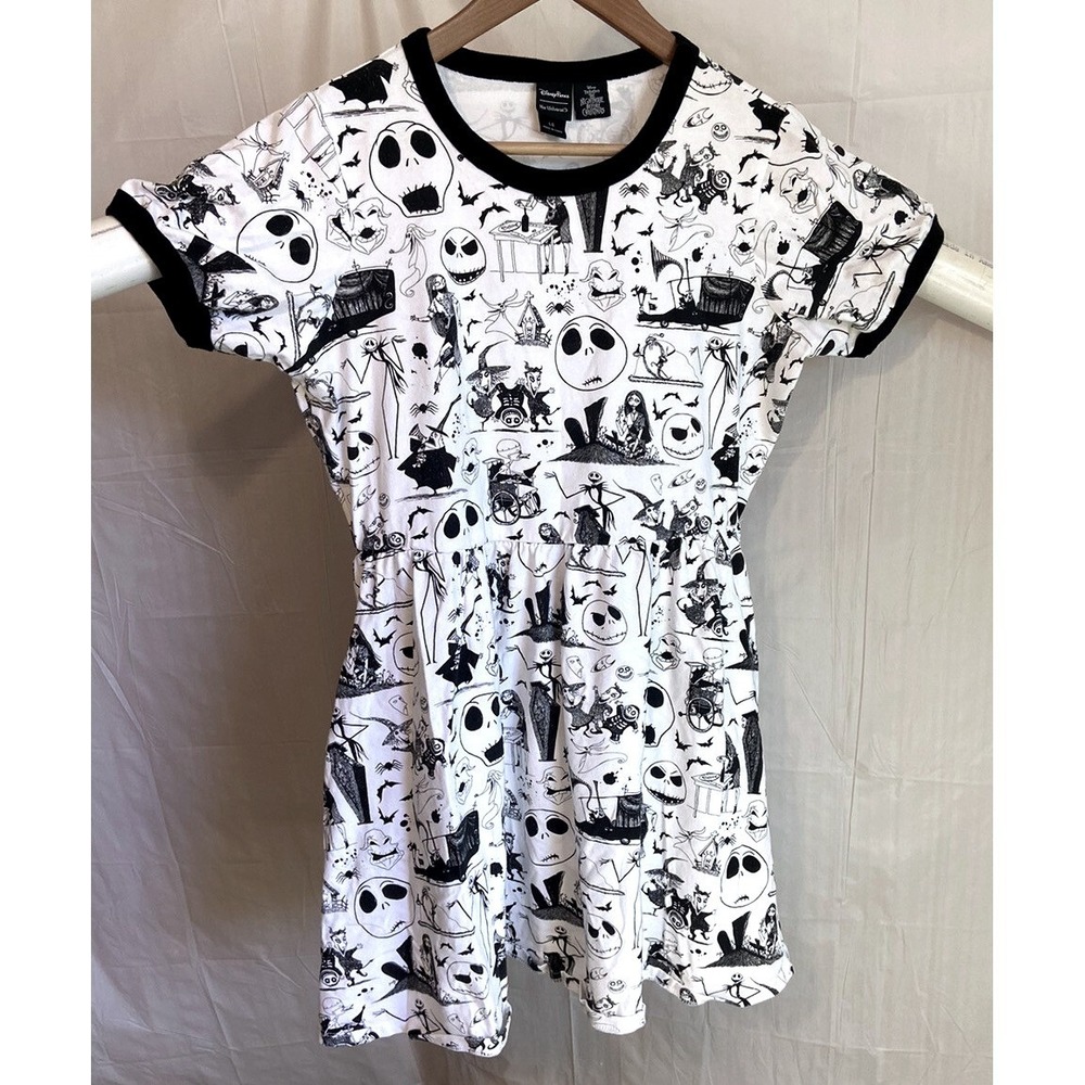 Disney Parks Her Universe Nightmare‎ Before Christmas Jack Skellington Dress LG